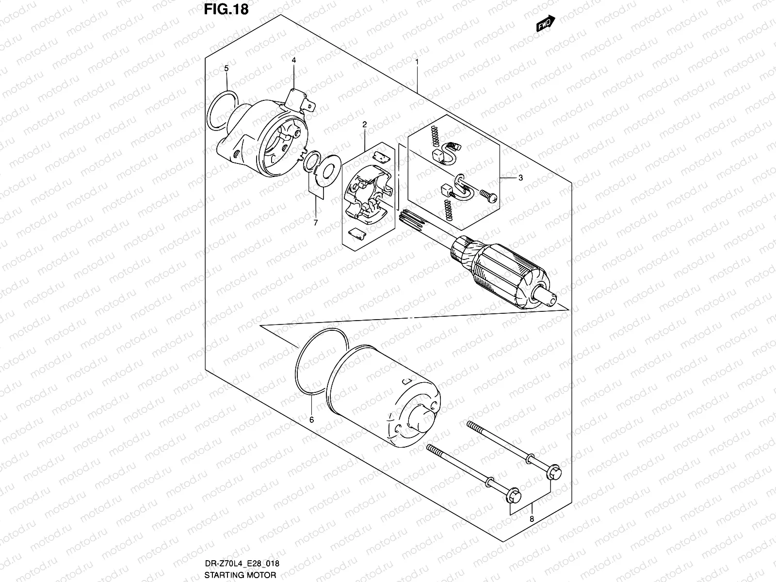 18 - STARTING MOTOR