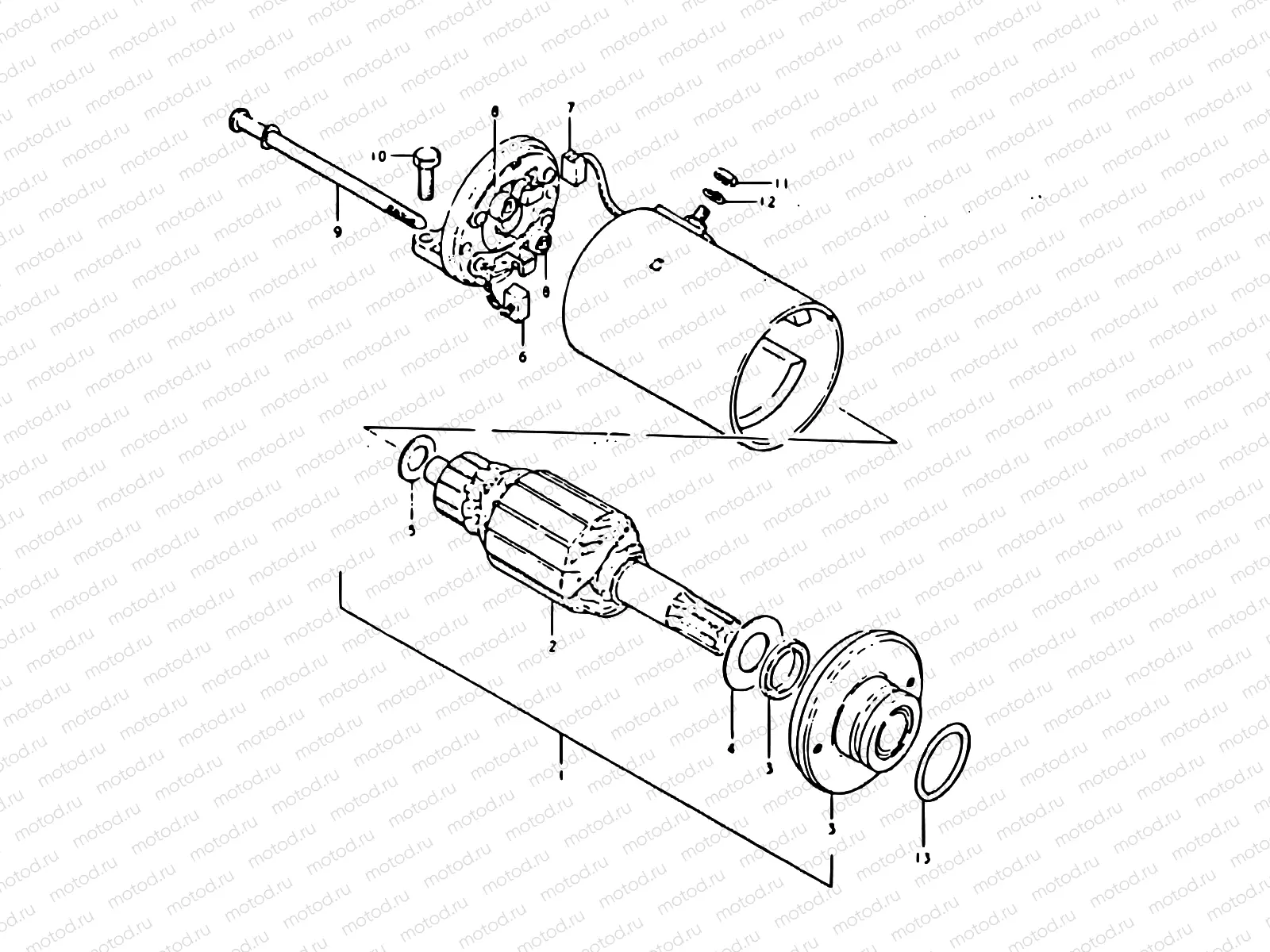 18 - STARTING MOTOR