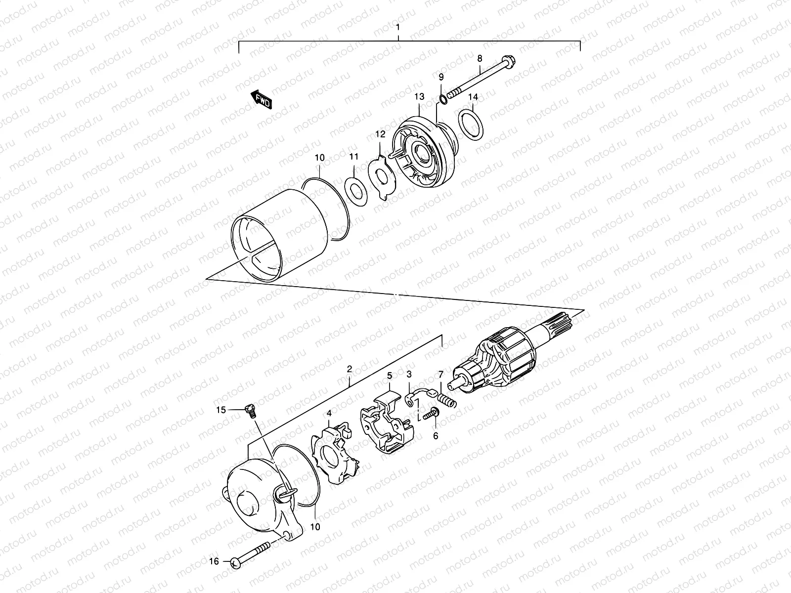 18 - STARTING MOTOR