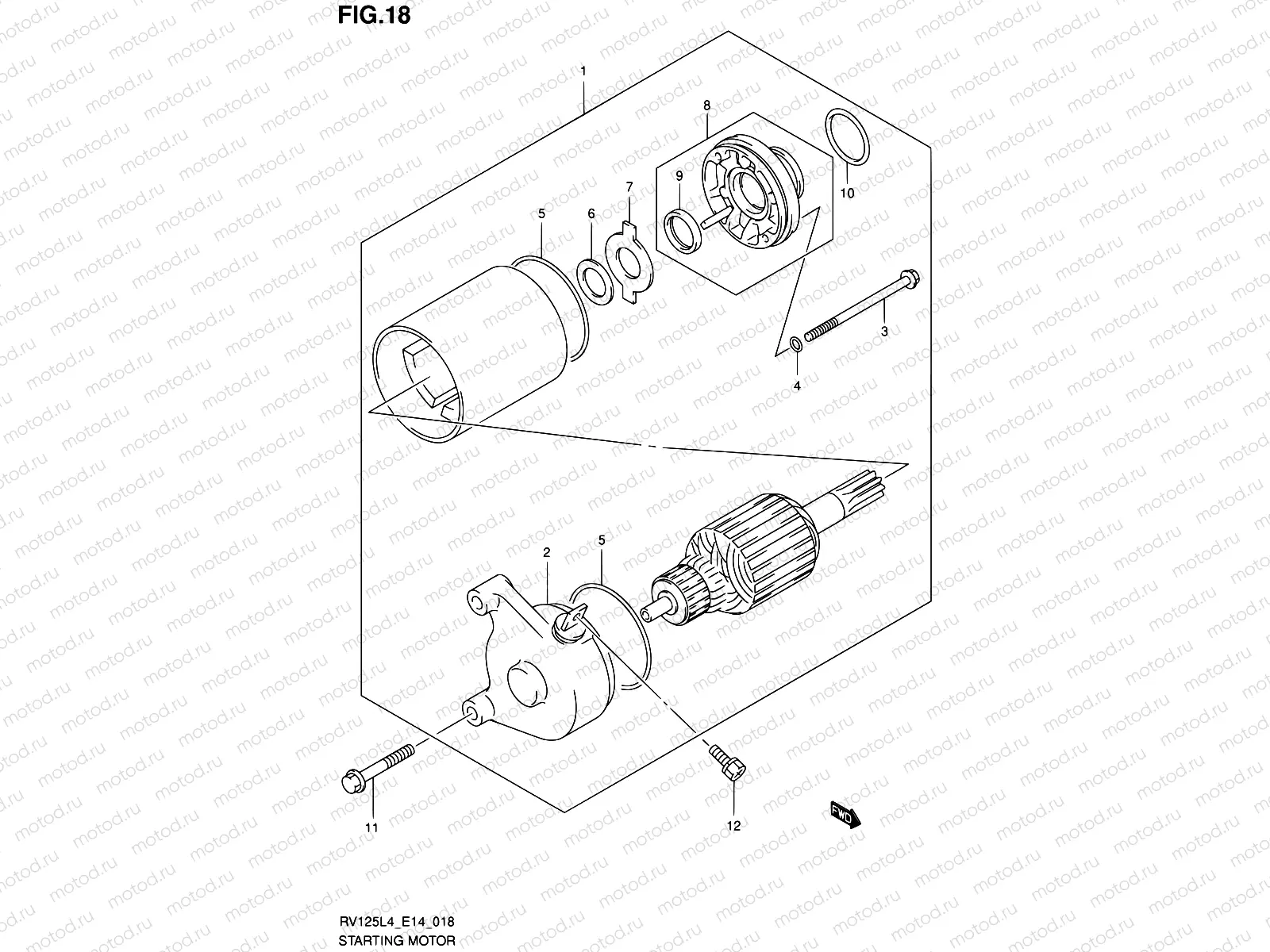 18 - STARTING MOTOR