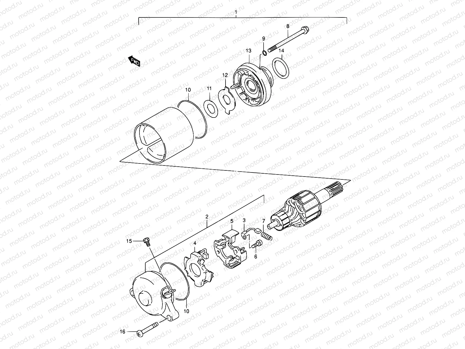 18 - STARTING MOTOR