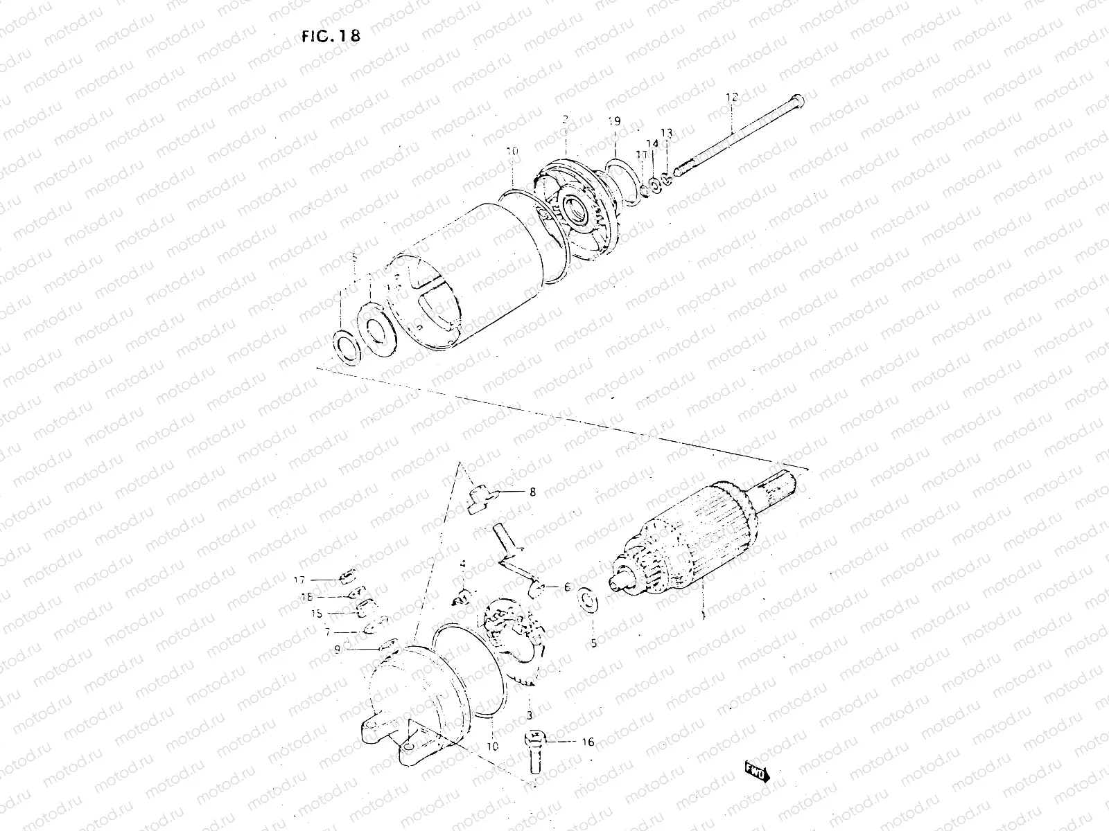 18 - STARTING MOTOR