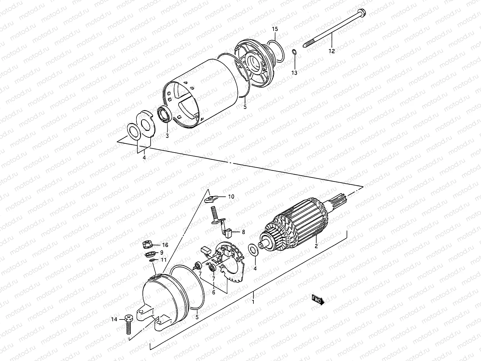 18 - STARTING MOTOR