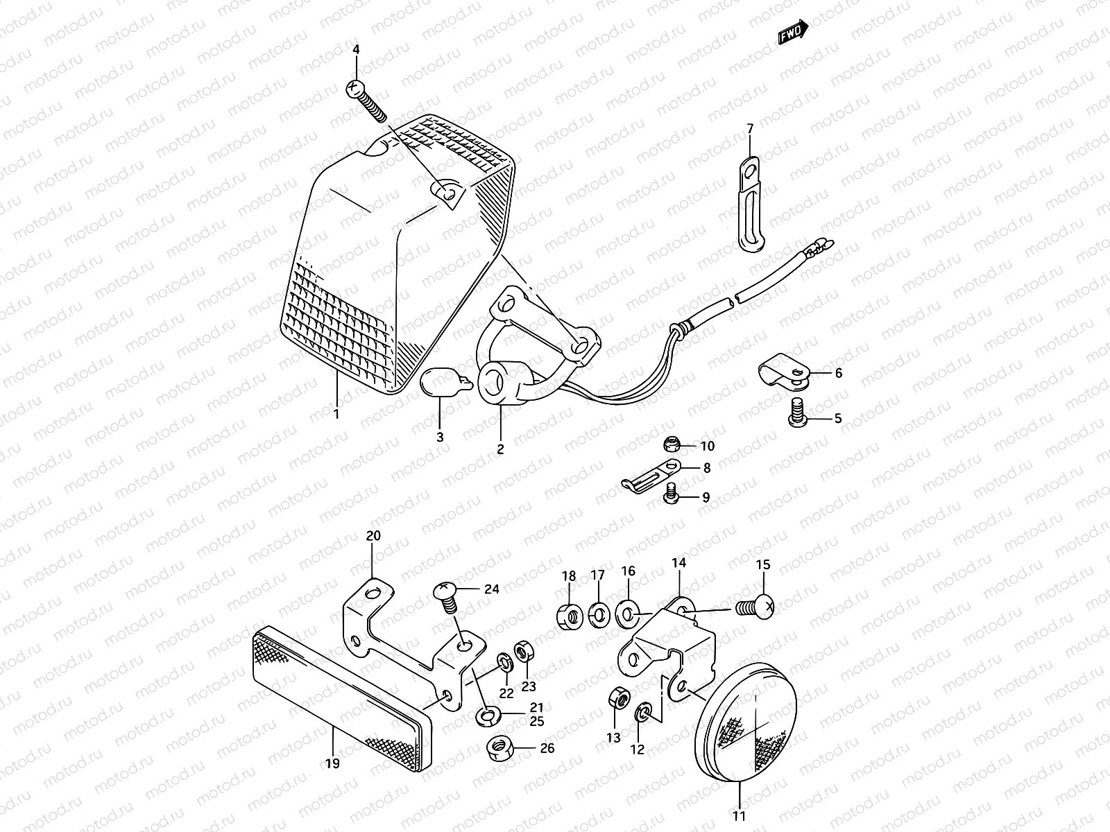 18 - TAIL LAMP