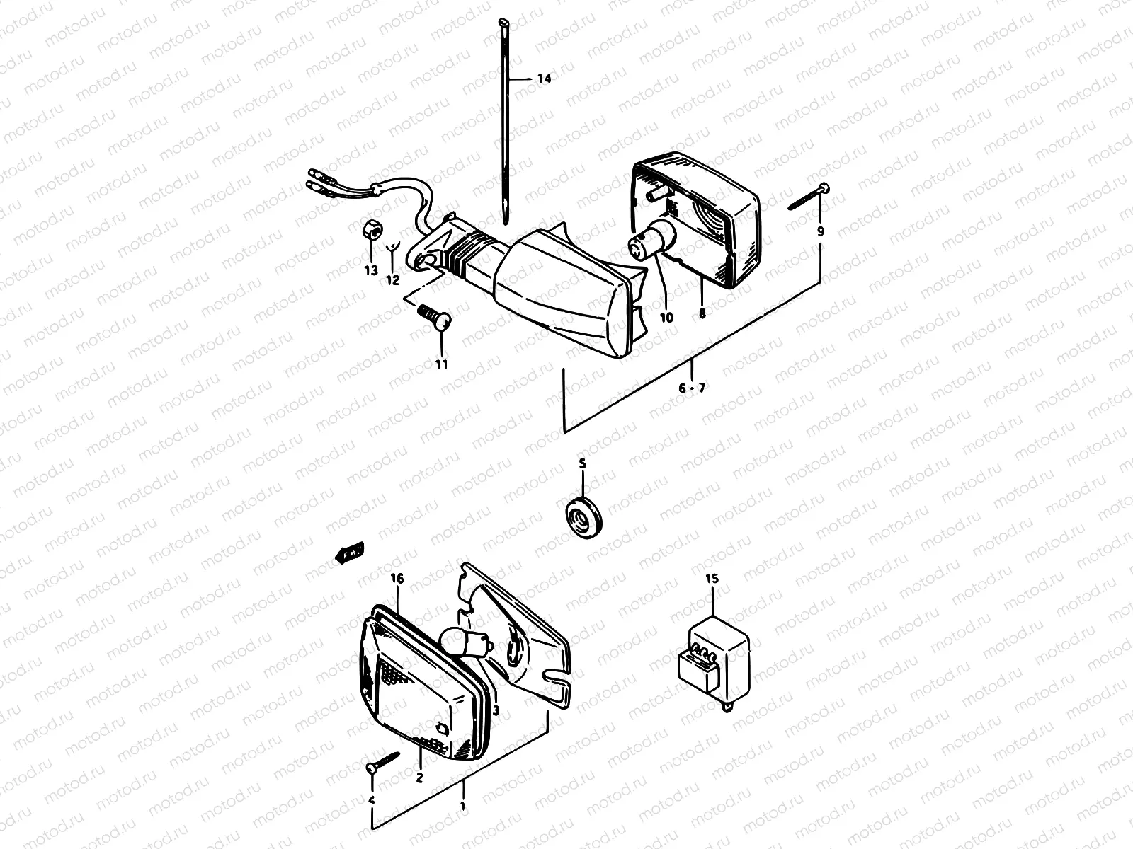 18 - TURN SIGNAL LAMP