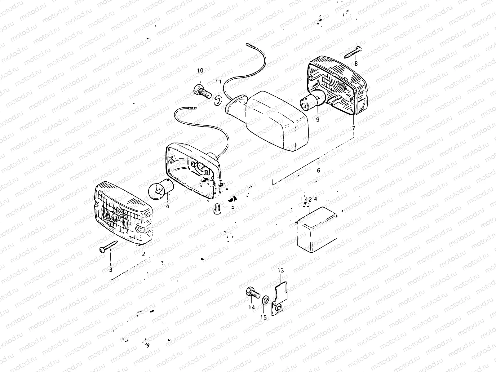 18 - TURN SIGNAL LAMP (E02)