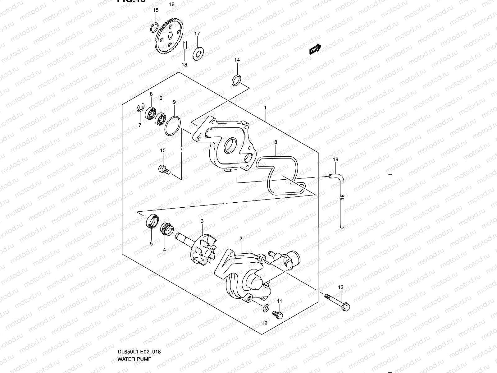 18 - WATER PUMP