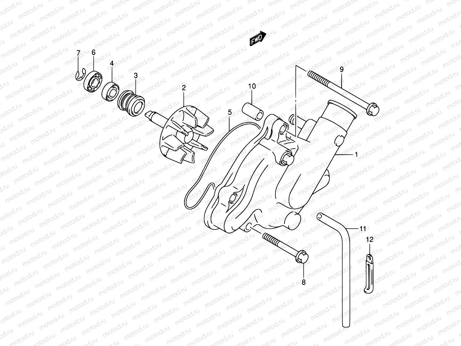 18 - WATER PUMP