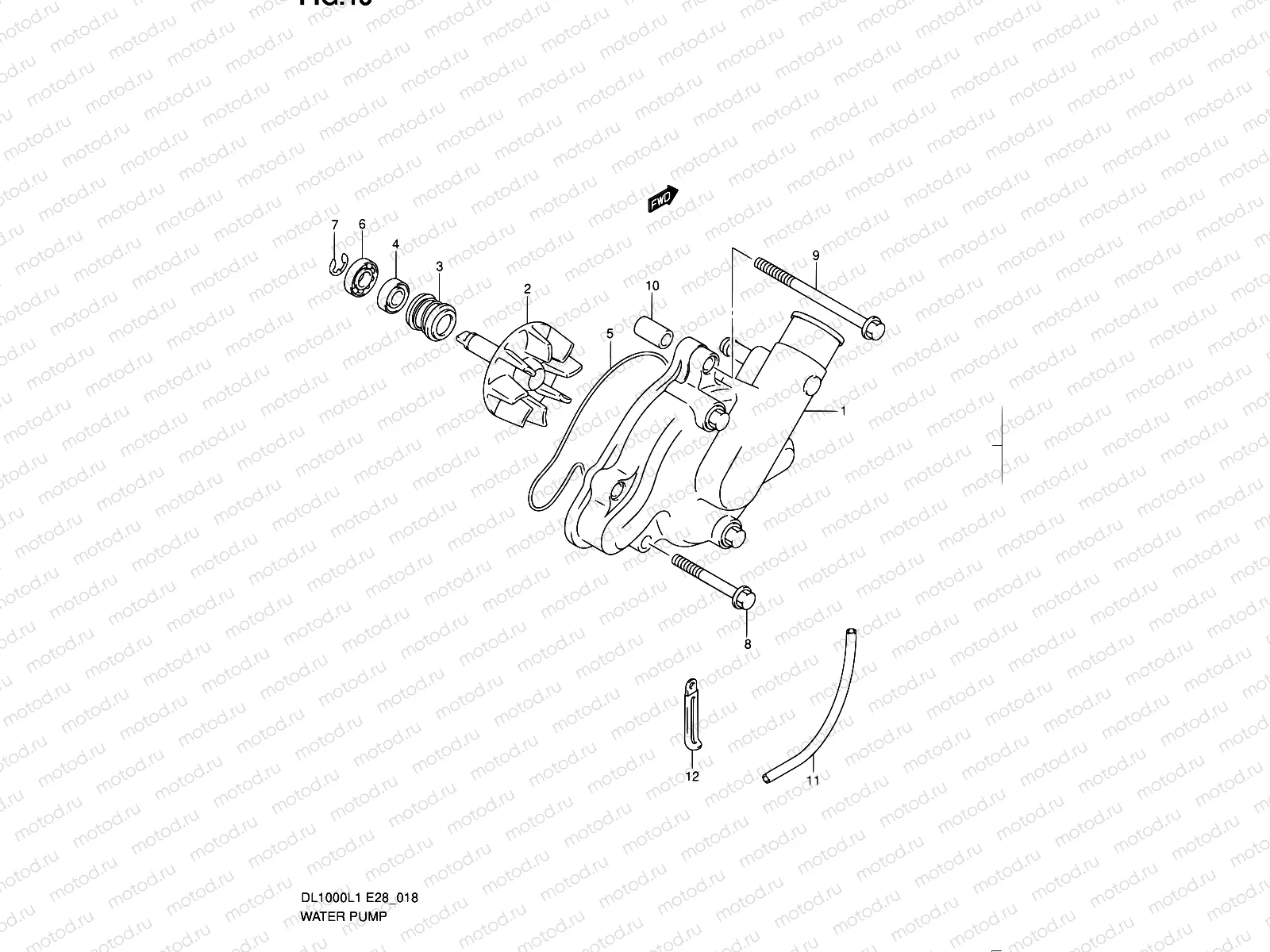 18 - WATER PUMP