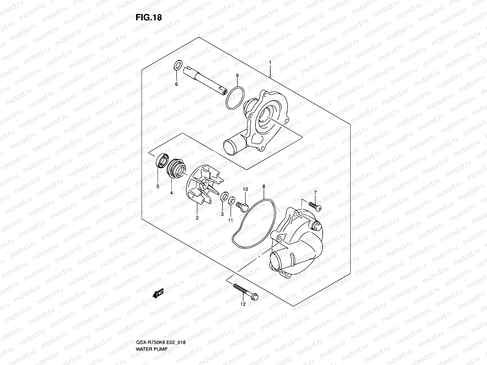 18 - WATER PUMP