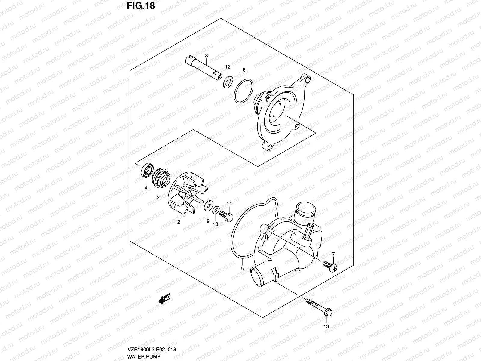 18 - WATER PUMP