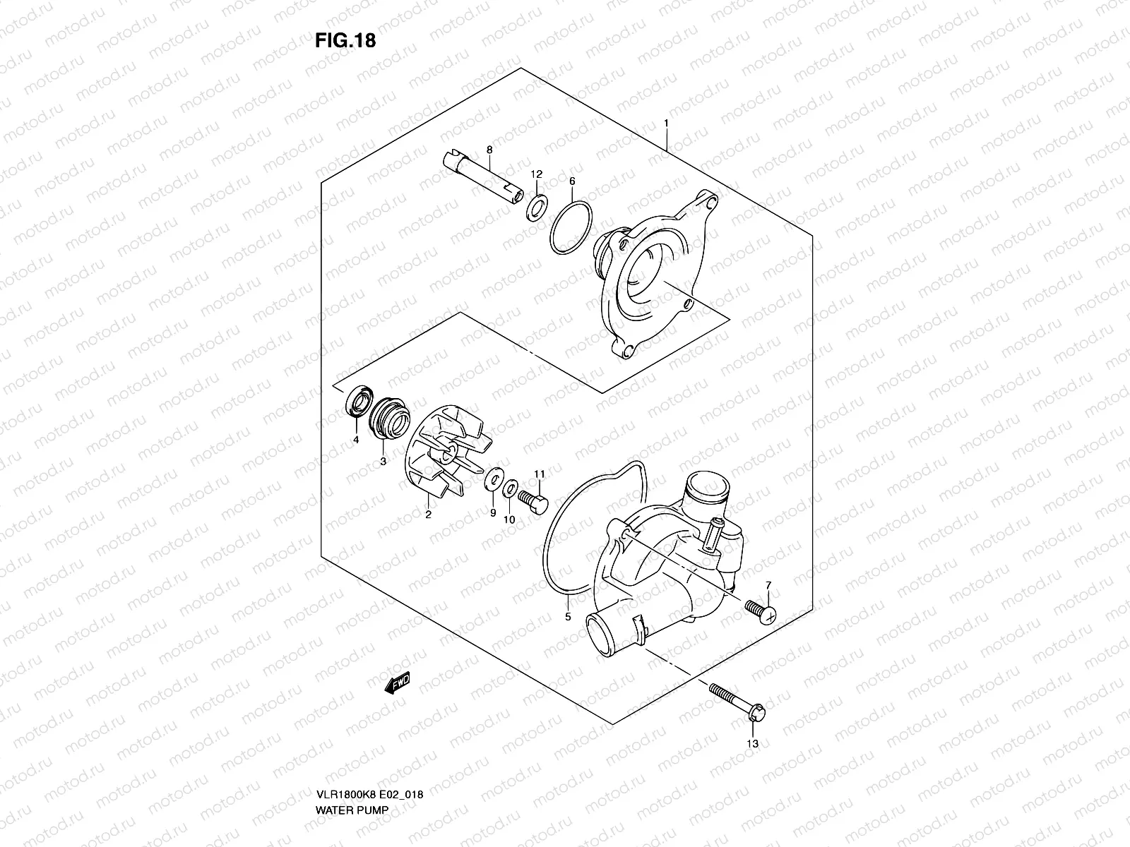 18 - WATER PUMP
