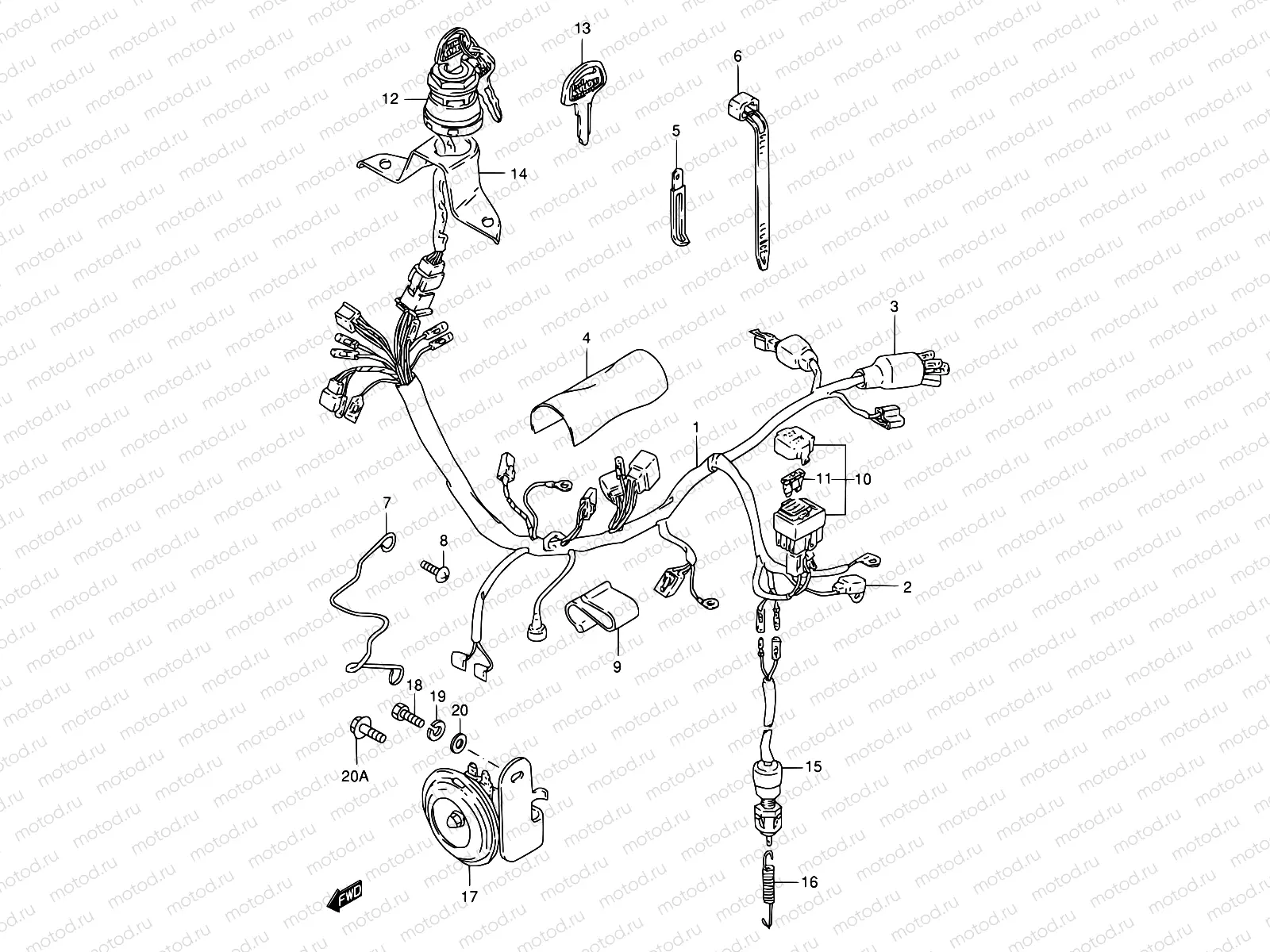 18 - WIRING HARNESS