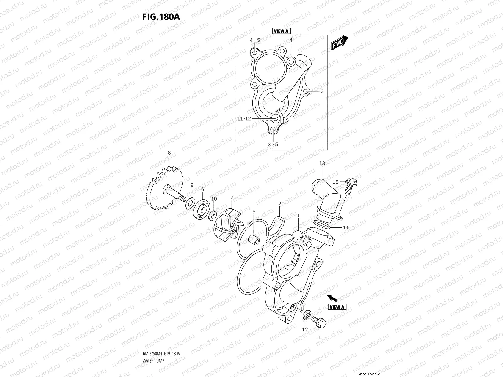 180A - WATER PUMP
