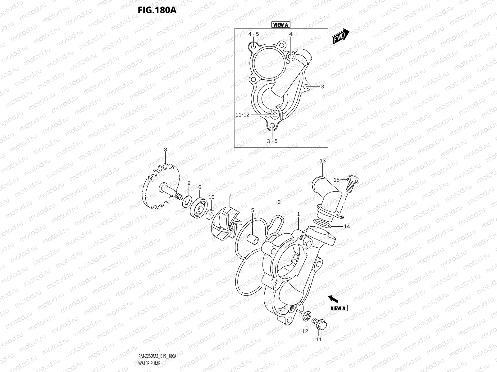 180A - WATER PUMP