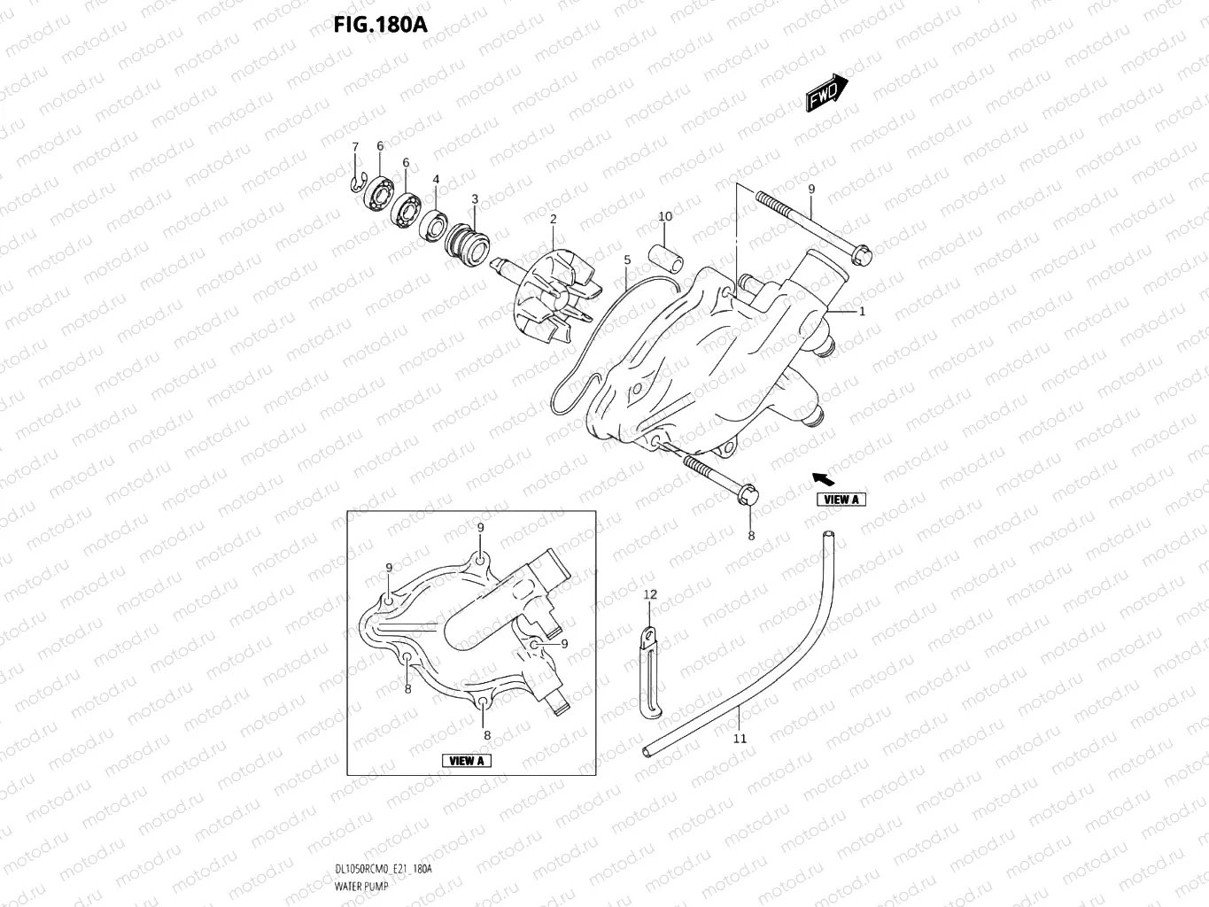 180A - WATER PUMP