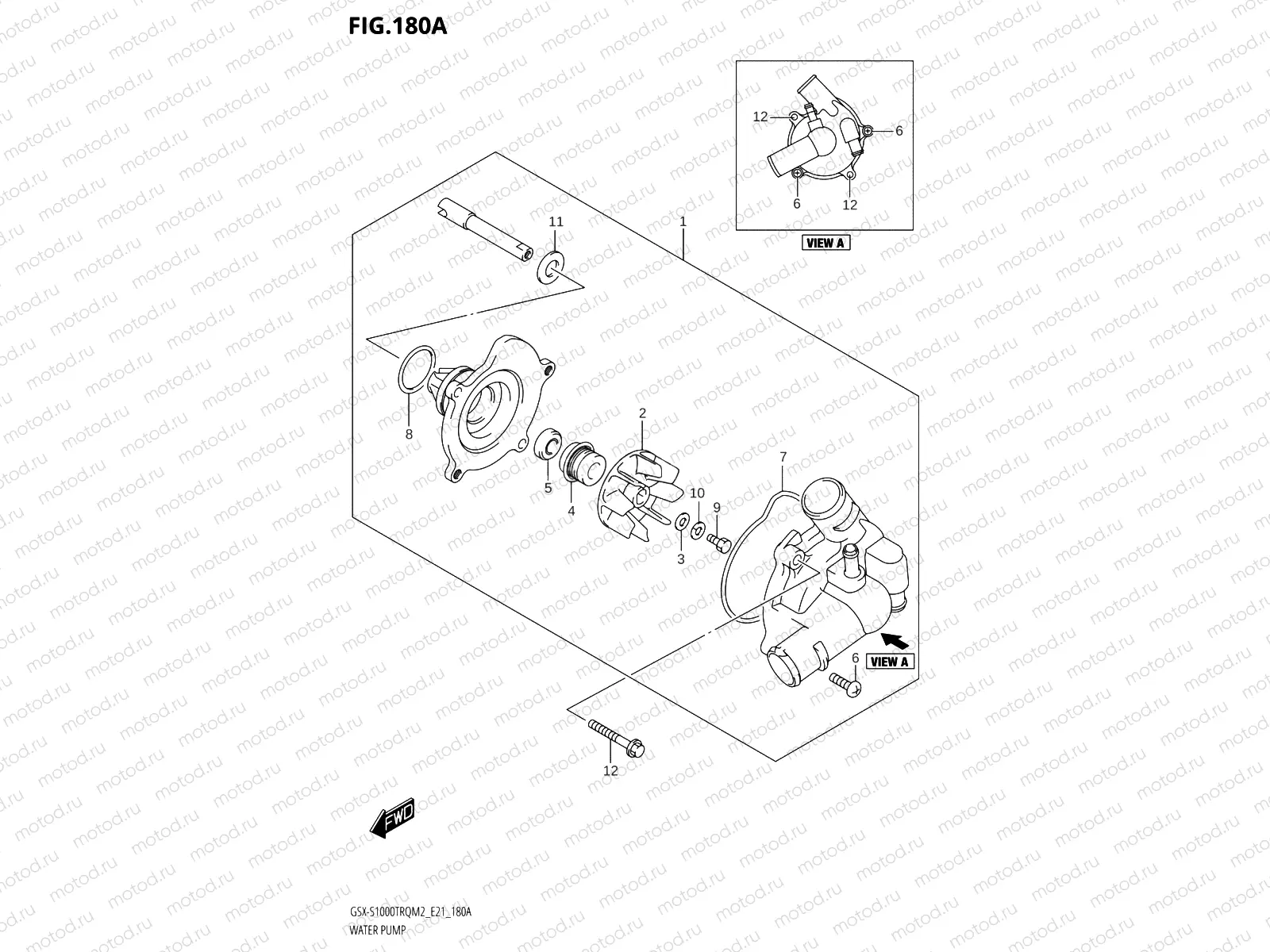 180A - WATER PUMP
