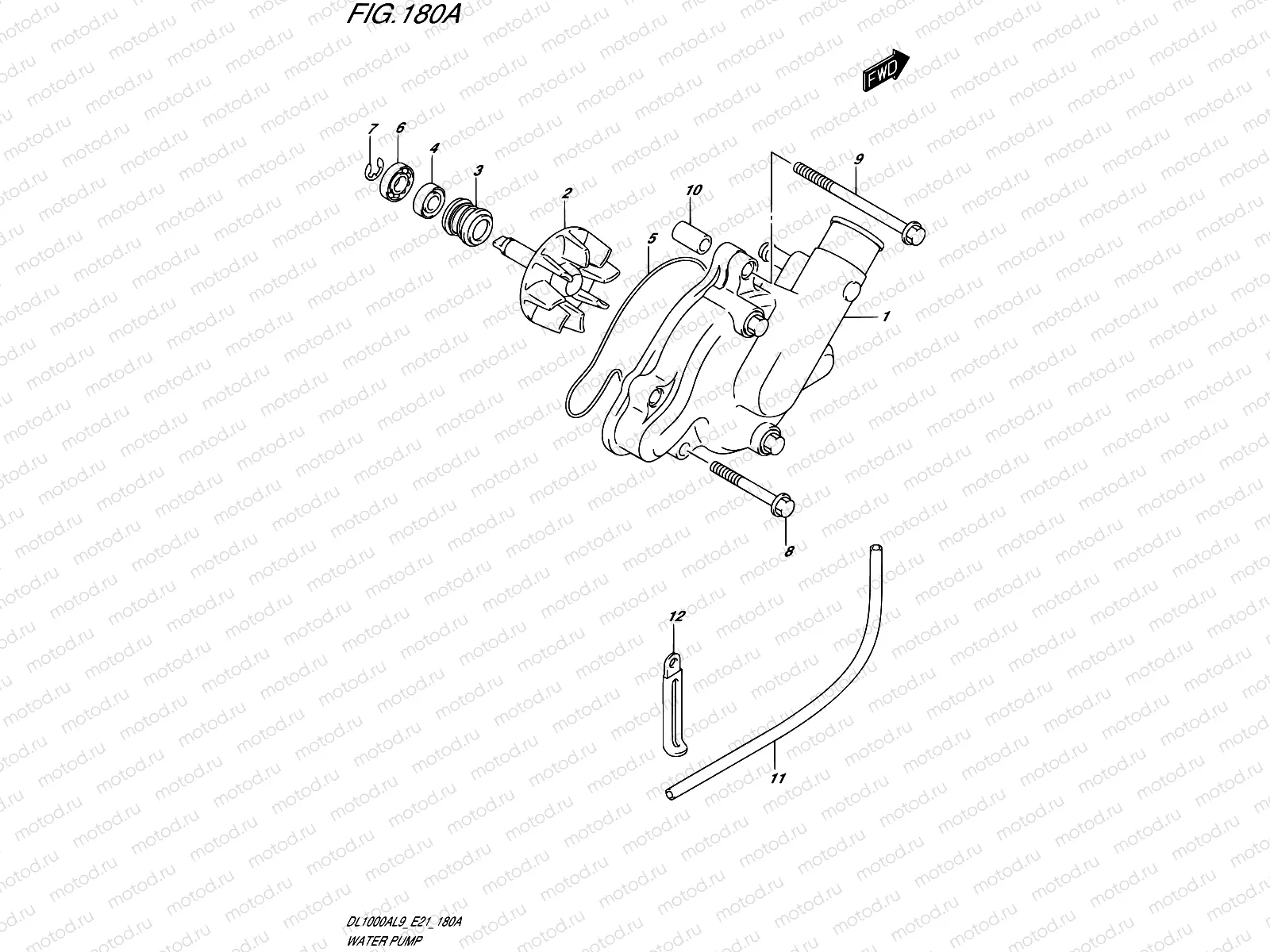 180A - WATER PUMP