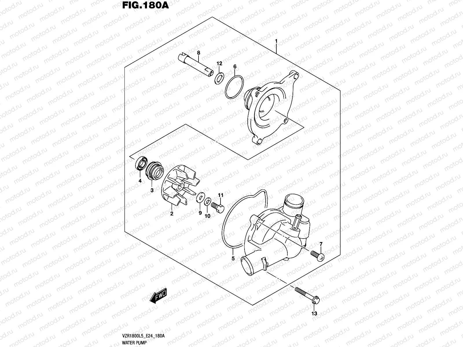 180A - WATER PUMP