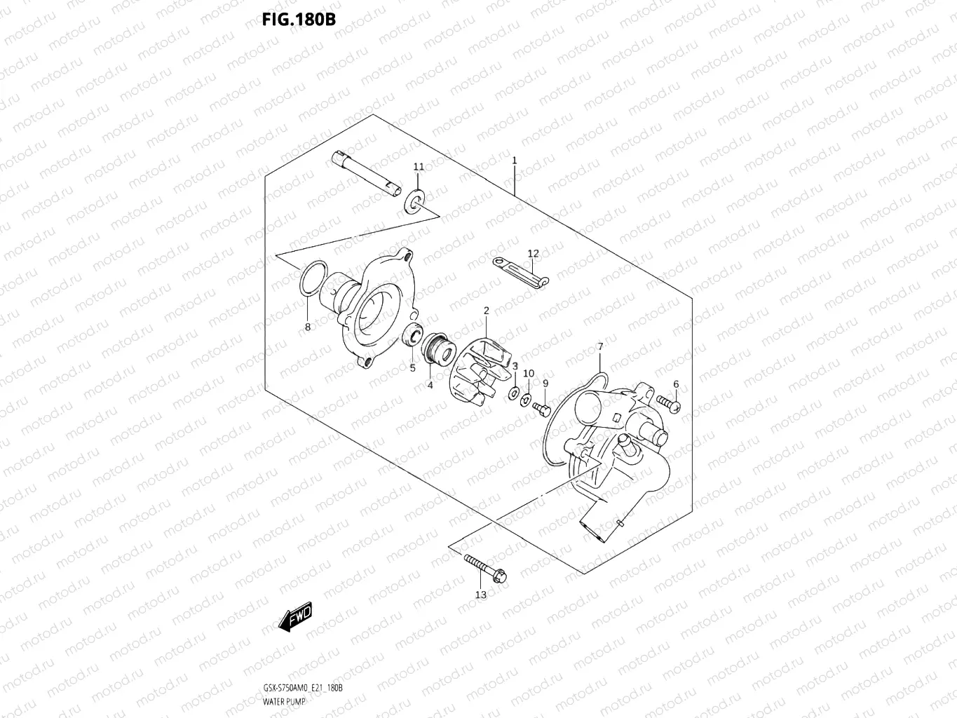 180B - WATER PUMP