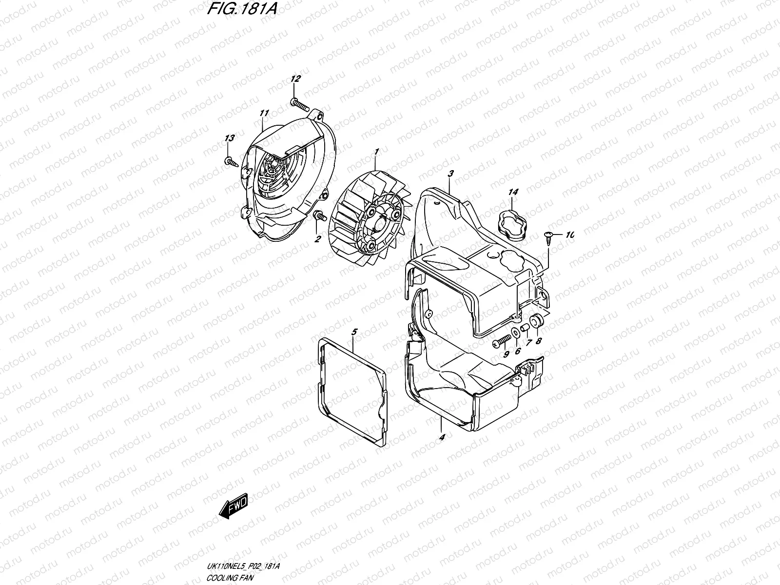 181A - COOLING FAN