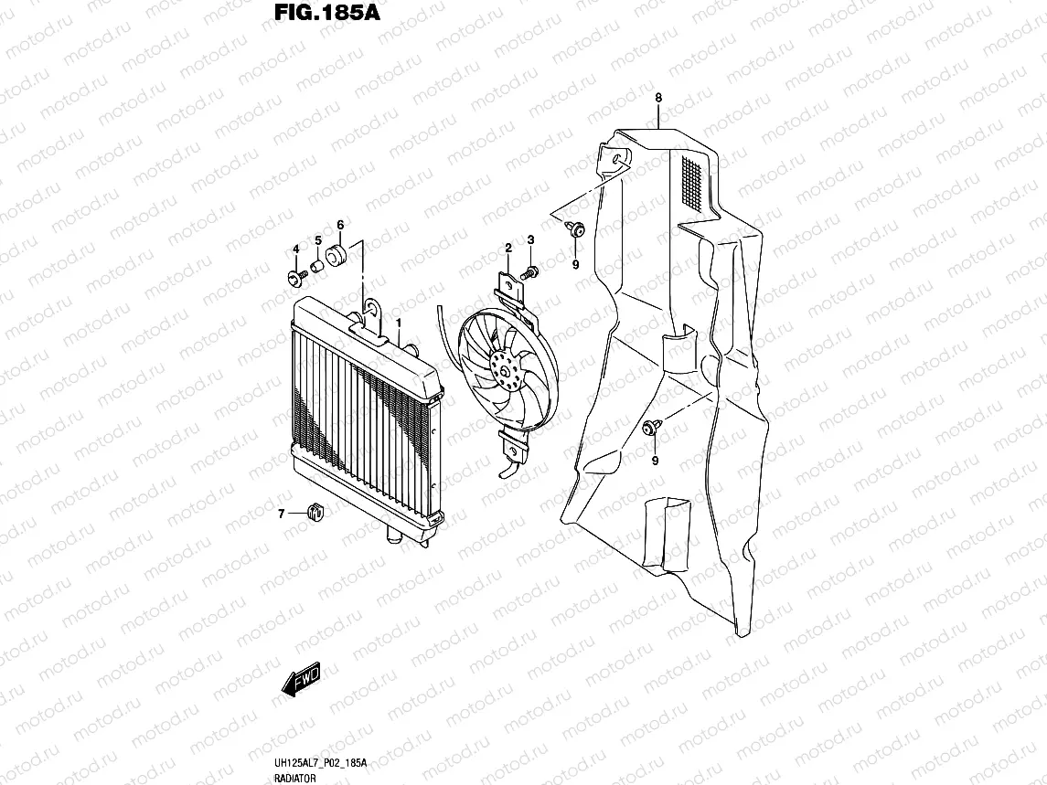 185A - RADIATOR