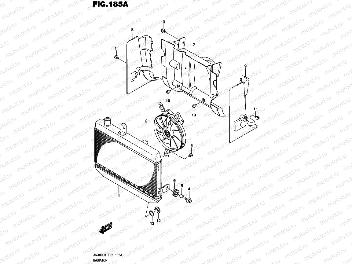 185A - RADIATOR