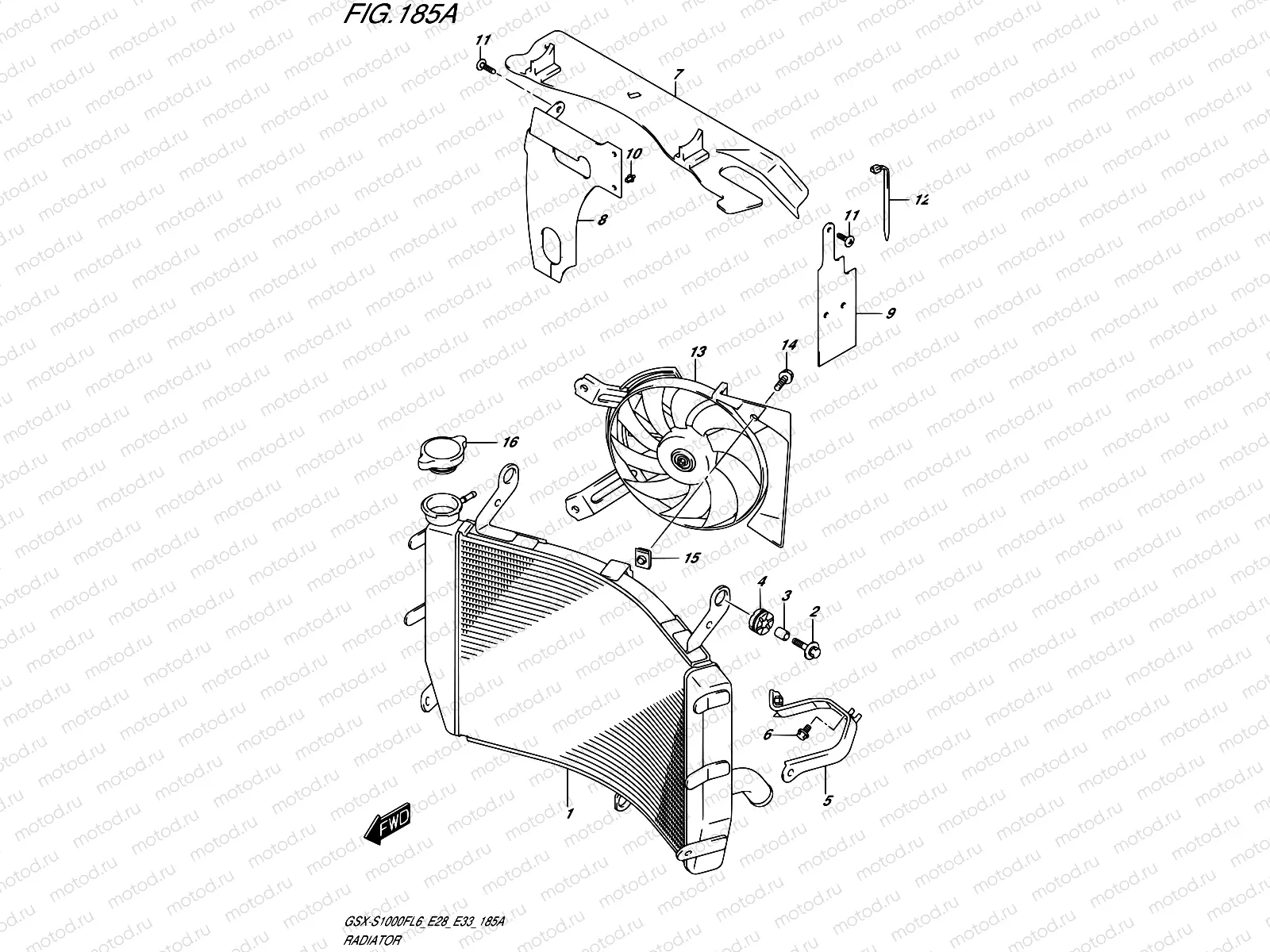 185A - RADIATOR