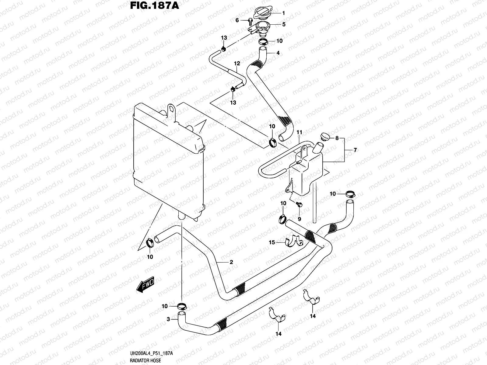 187A - RADIATOR HOSE