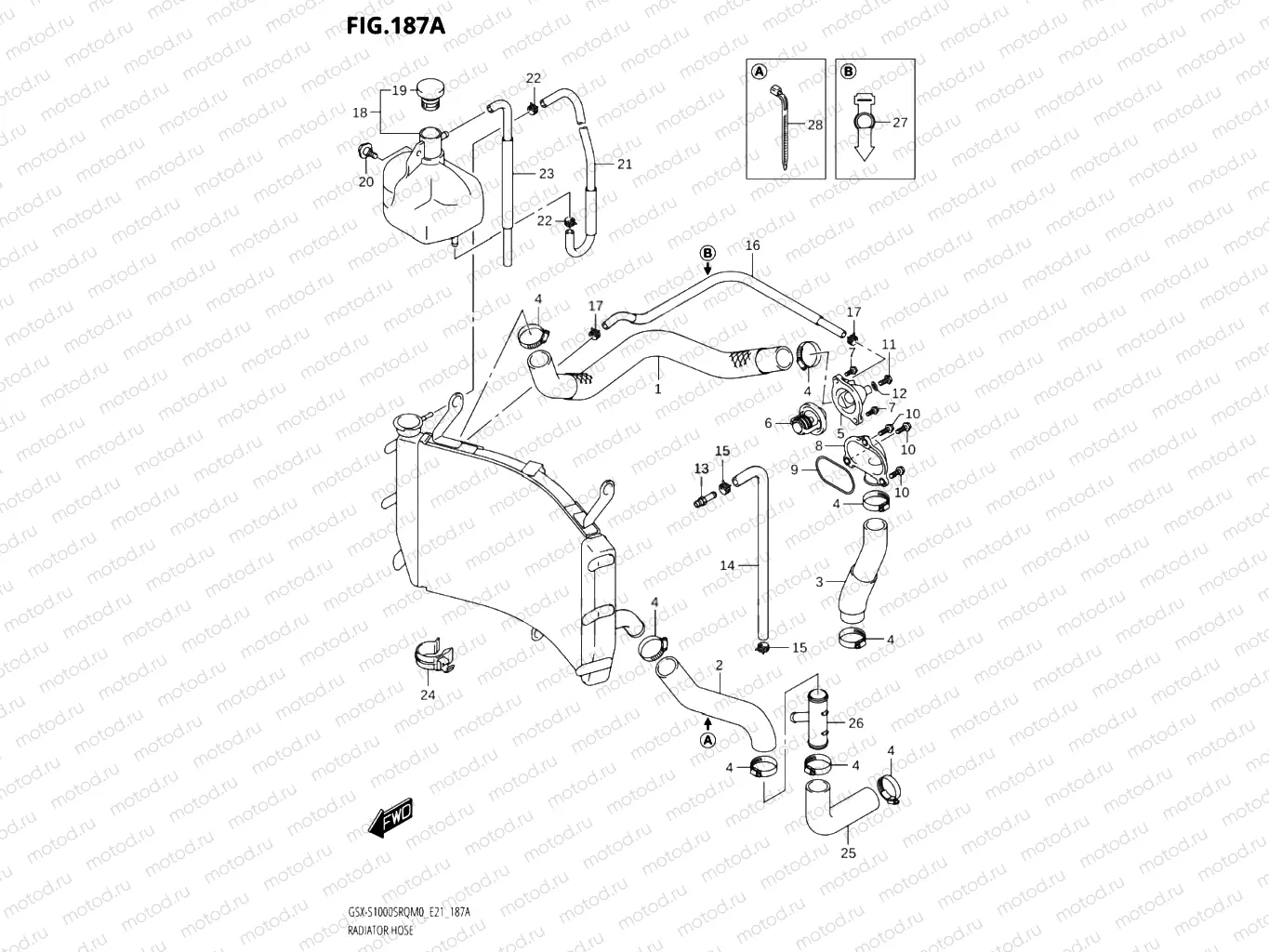 187A - RADIATOR HOSE