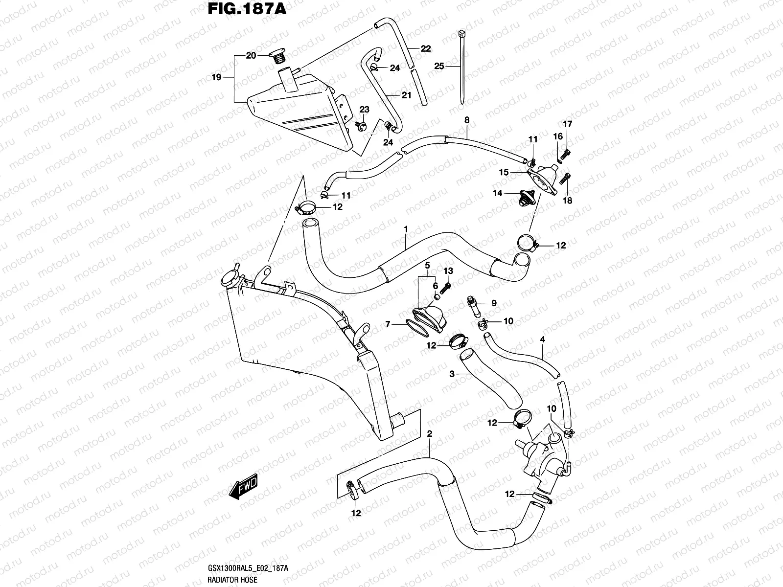 187A - RADIATOR HOSE