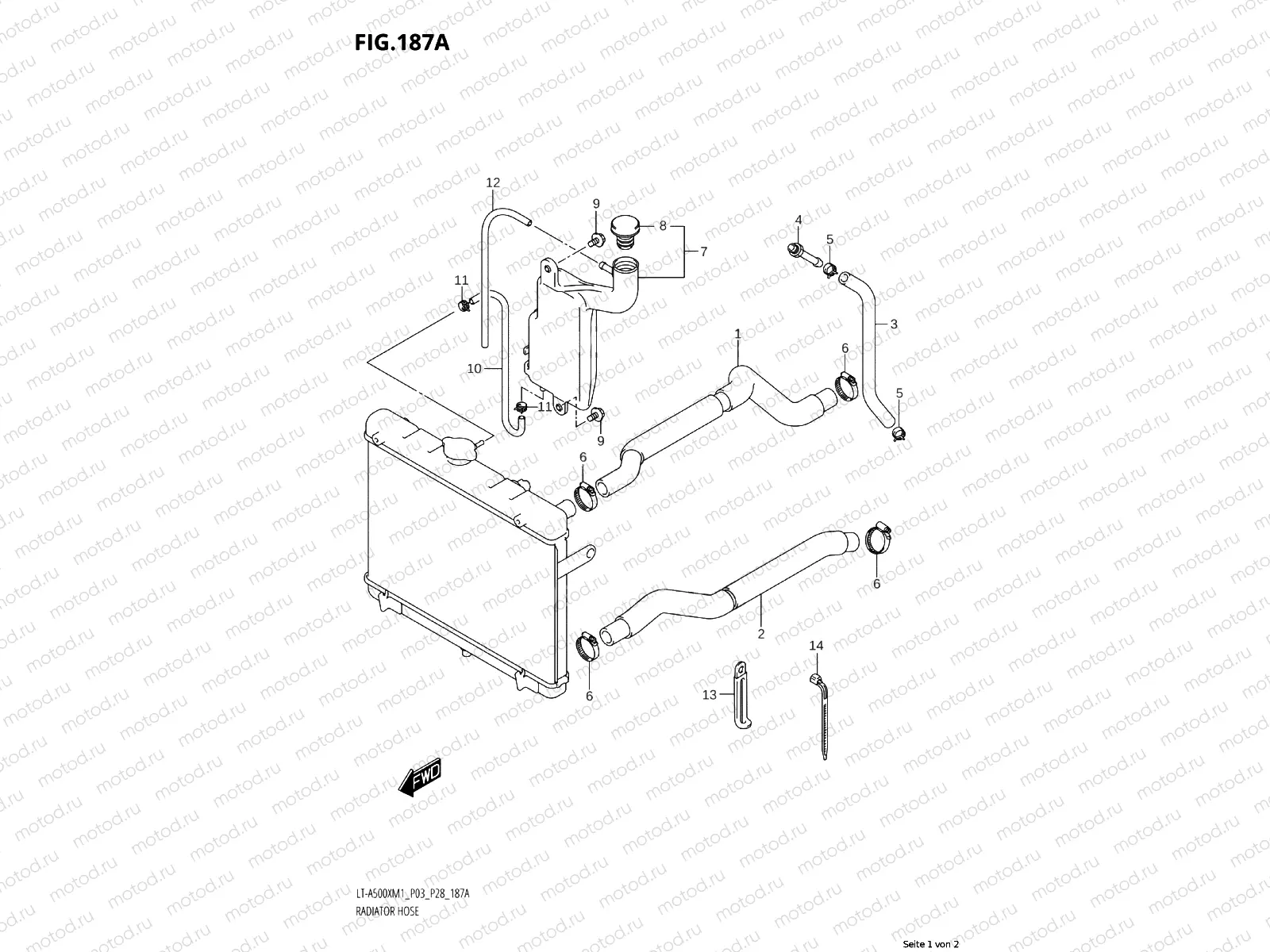 187A - RADIATOR PANTS