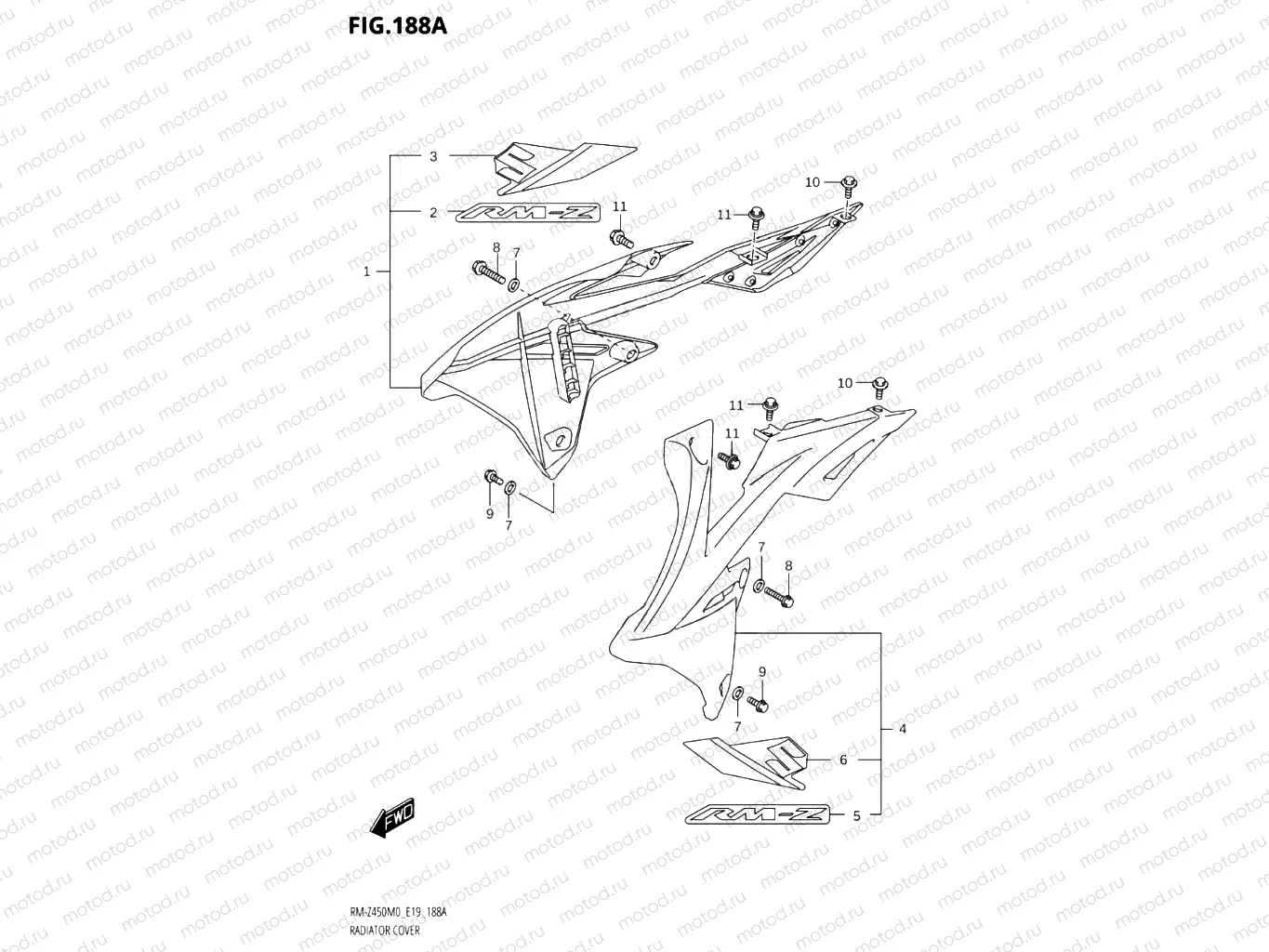 188A - RADIATOR COVER