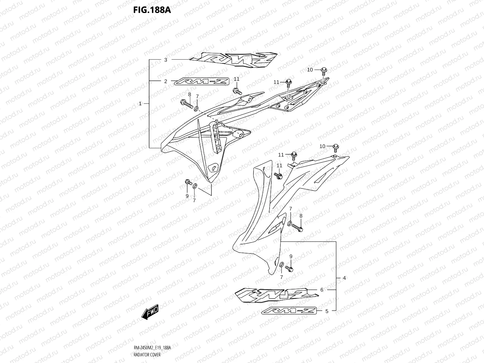 188A - RADIATOR COVER