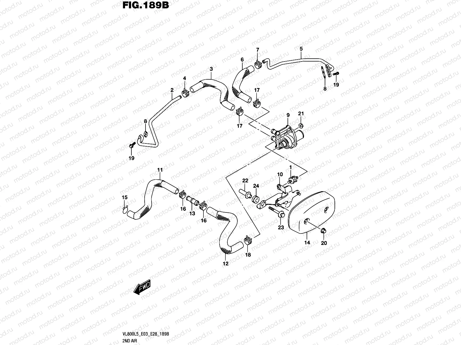 189B - 2ND AIR (VL800L5 E33)
