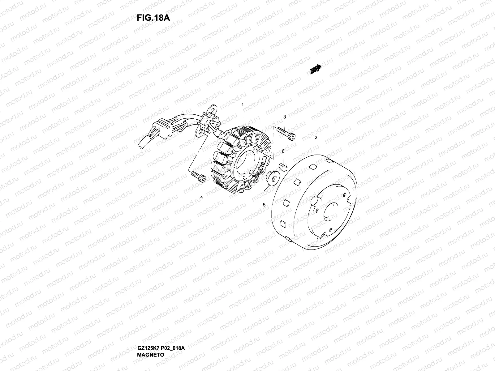18A - MAGNETO (MODEL K7)