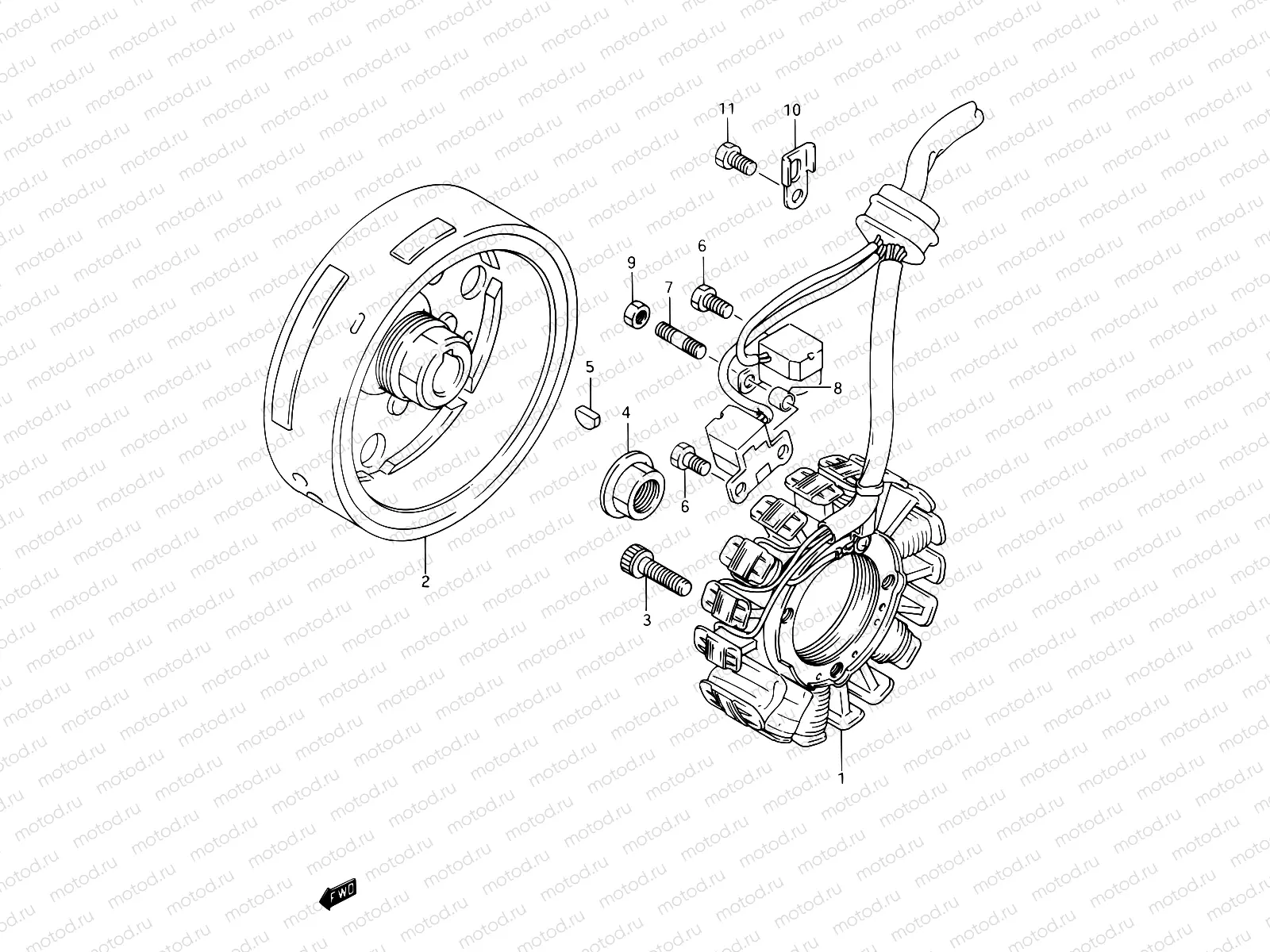 18A - MAGNETO (MODEL P/R)