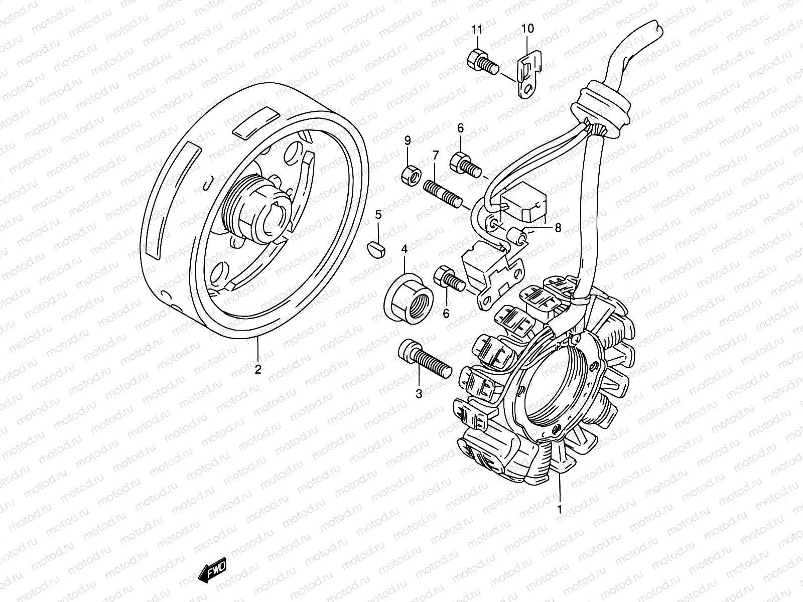 18A - MAGNETO (MODEL P/R/S/T)