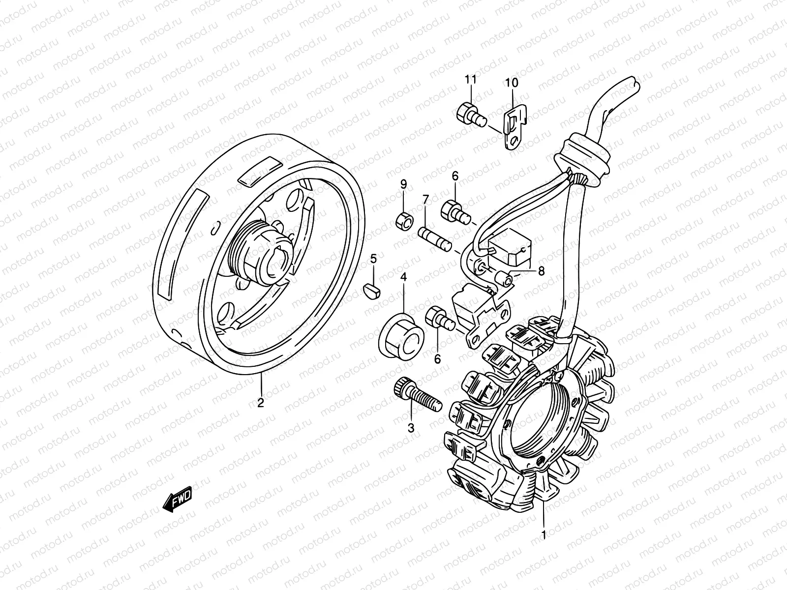 18A - MAGNETO (MODEL P/R/S/T)