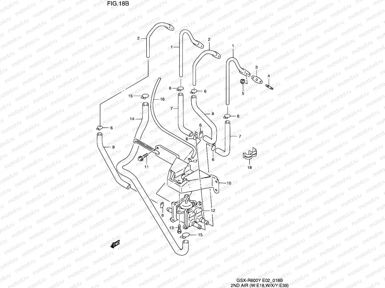 18B - 2ND AIR (MODEL W E18, MODEL W/X/Y E39)