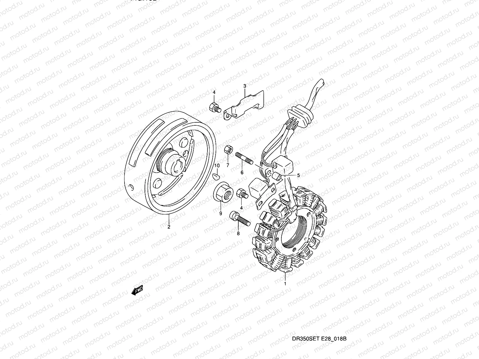 18B - MAGNETO (MODEL R/S/T)