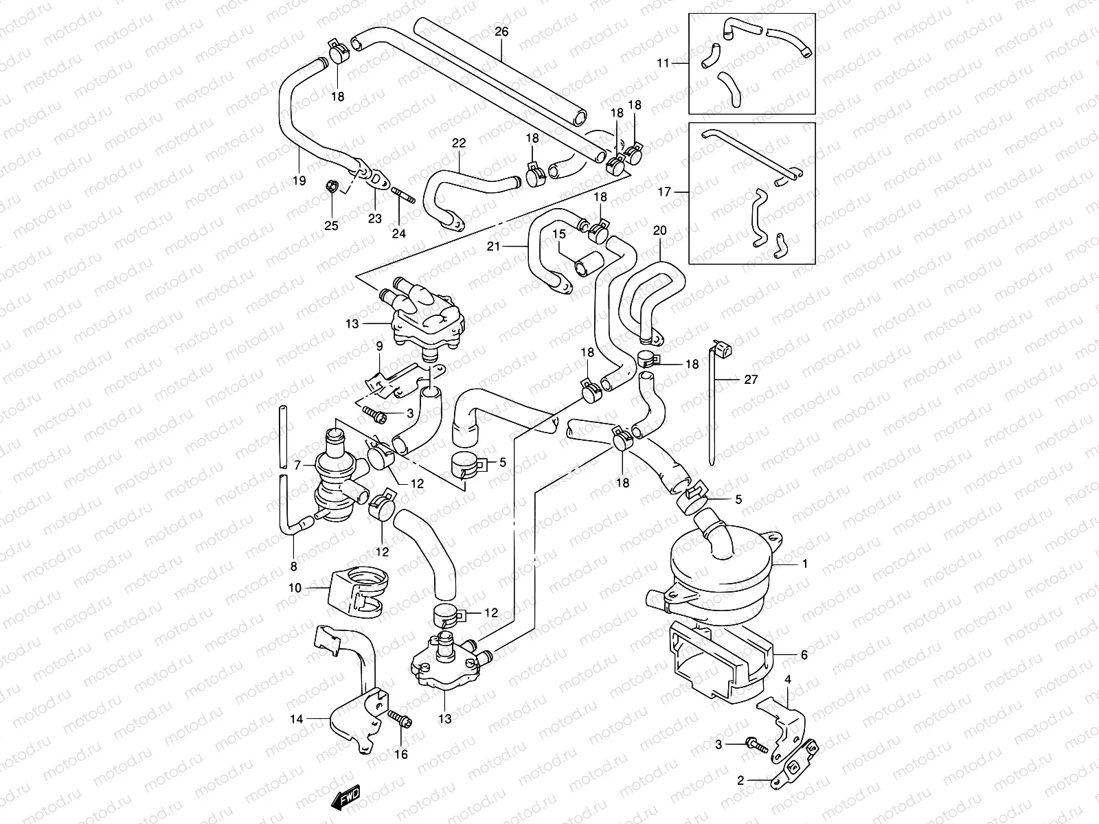 18B - SECOND AIR (E18,E39)