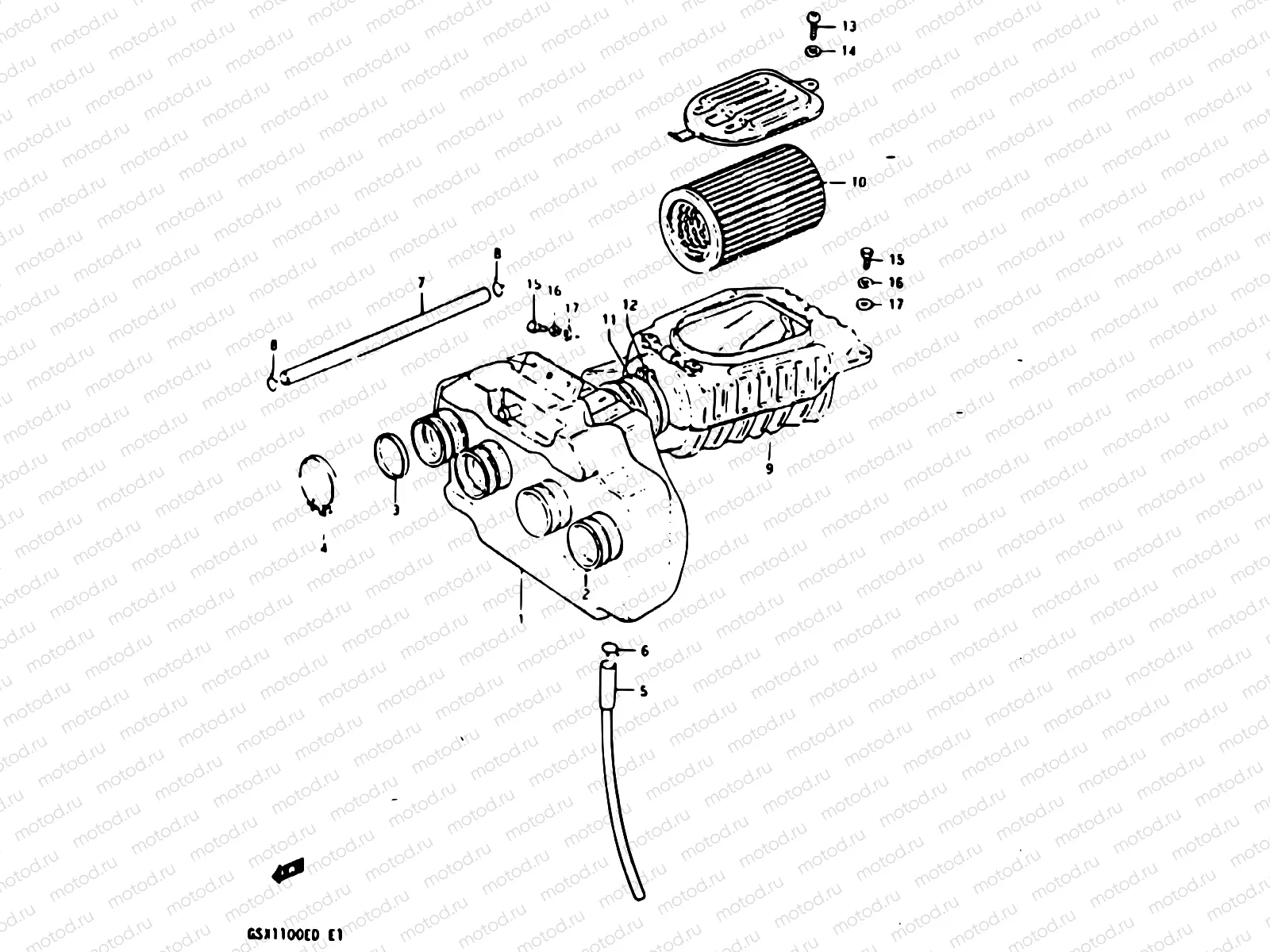 19 - AIR CLEANER (MODEL D)