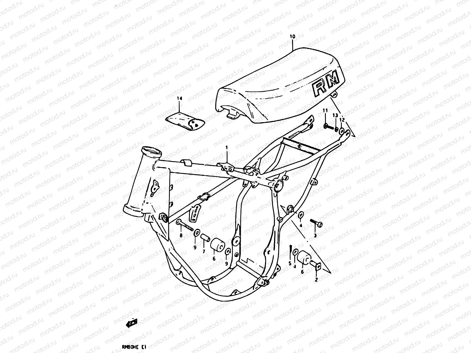 19 - FRAME - SEAT