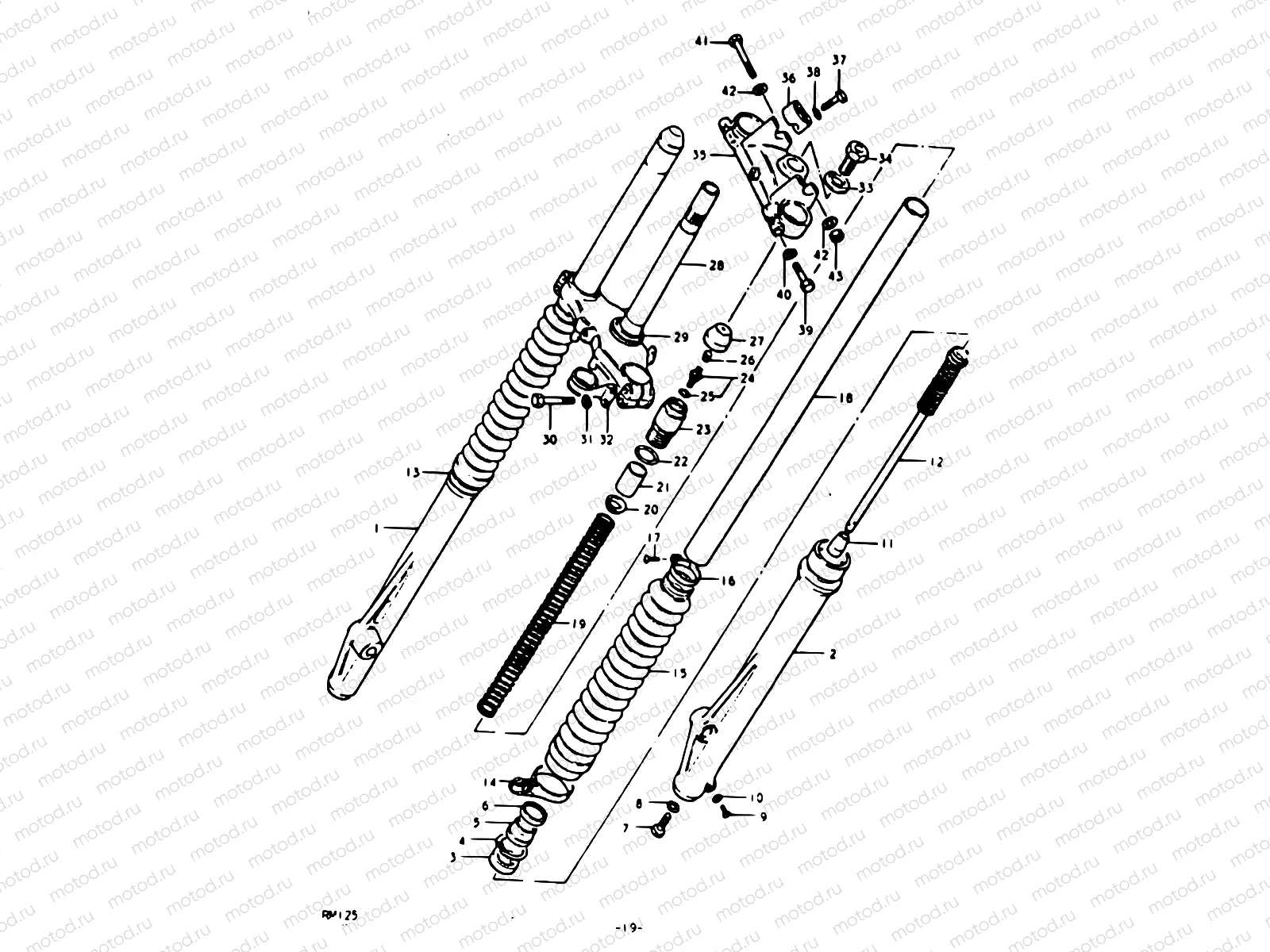 19 - FRONT FORK