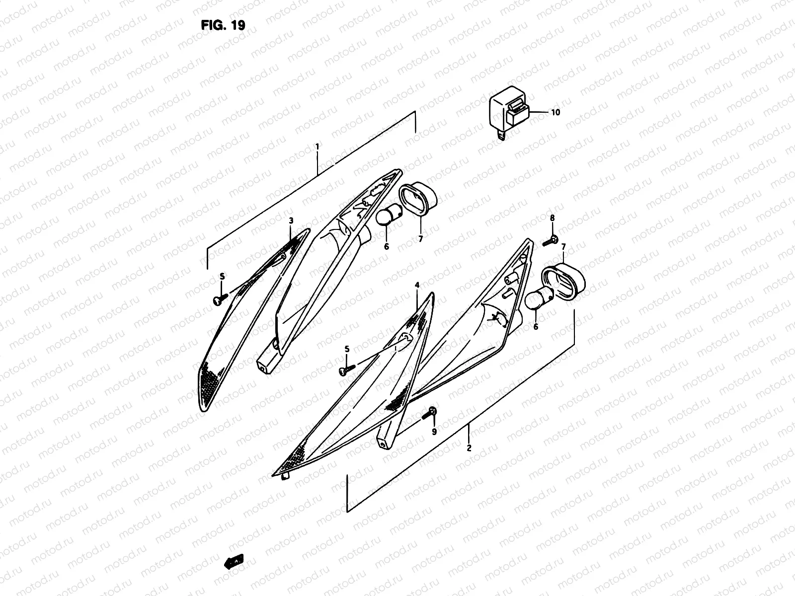 19 - FRONT TURN LAMP