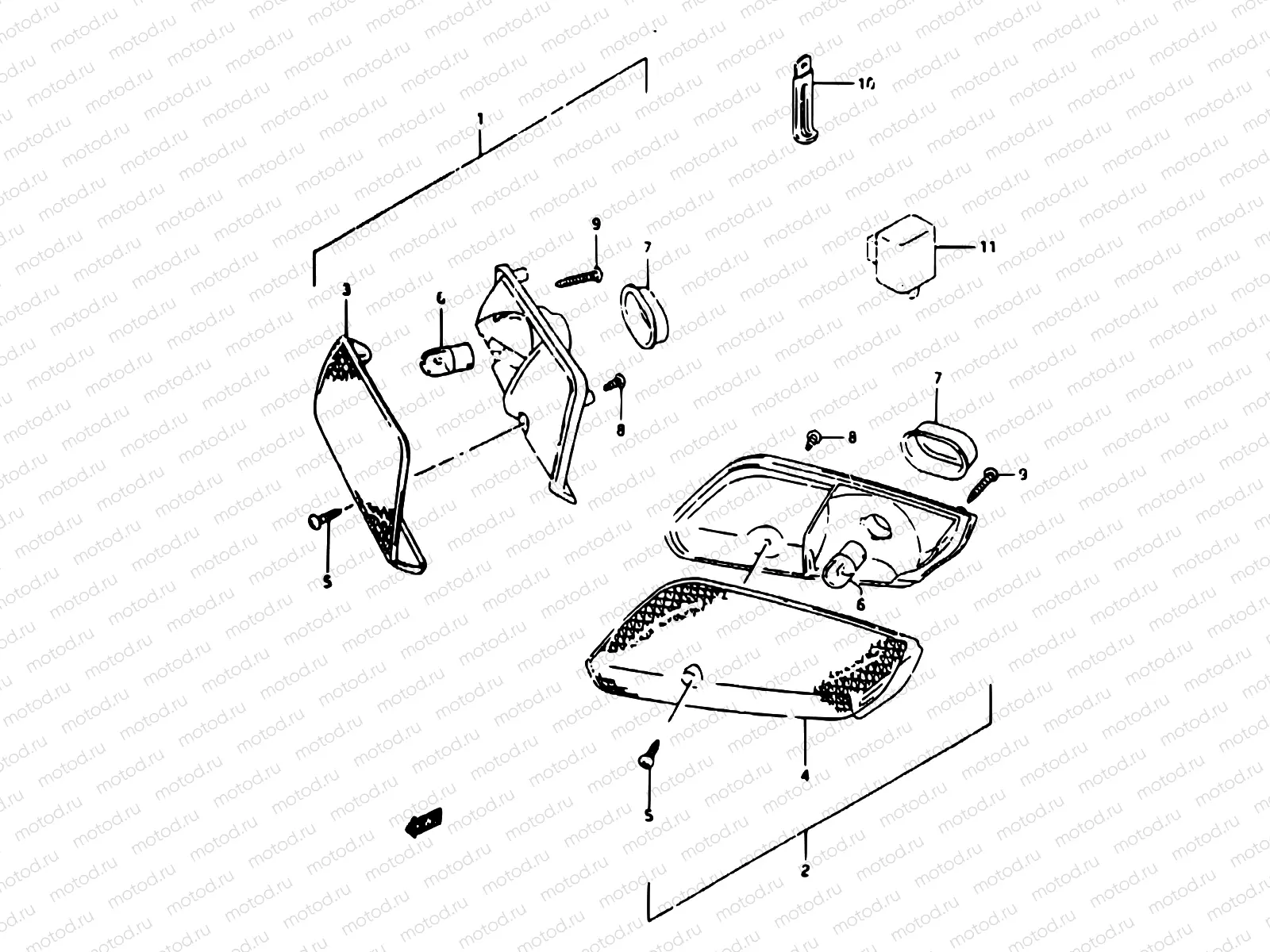 19 - FRONT TURN SIGNAL LAMP