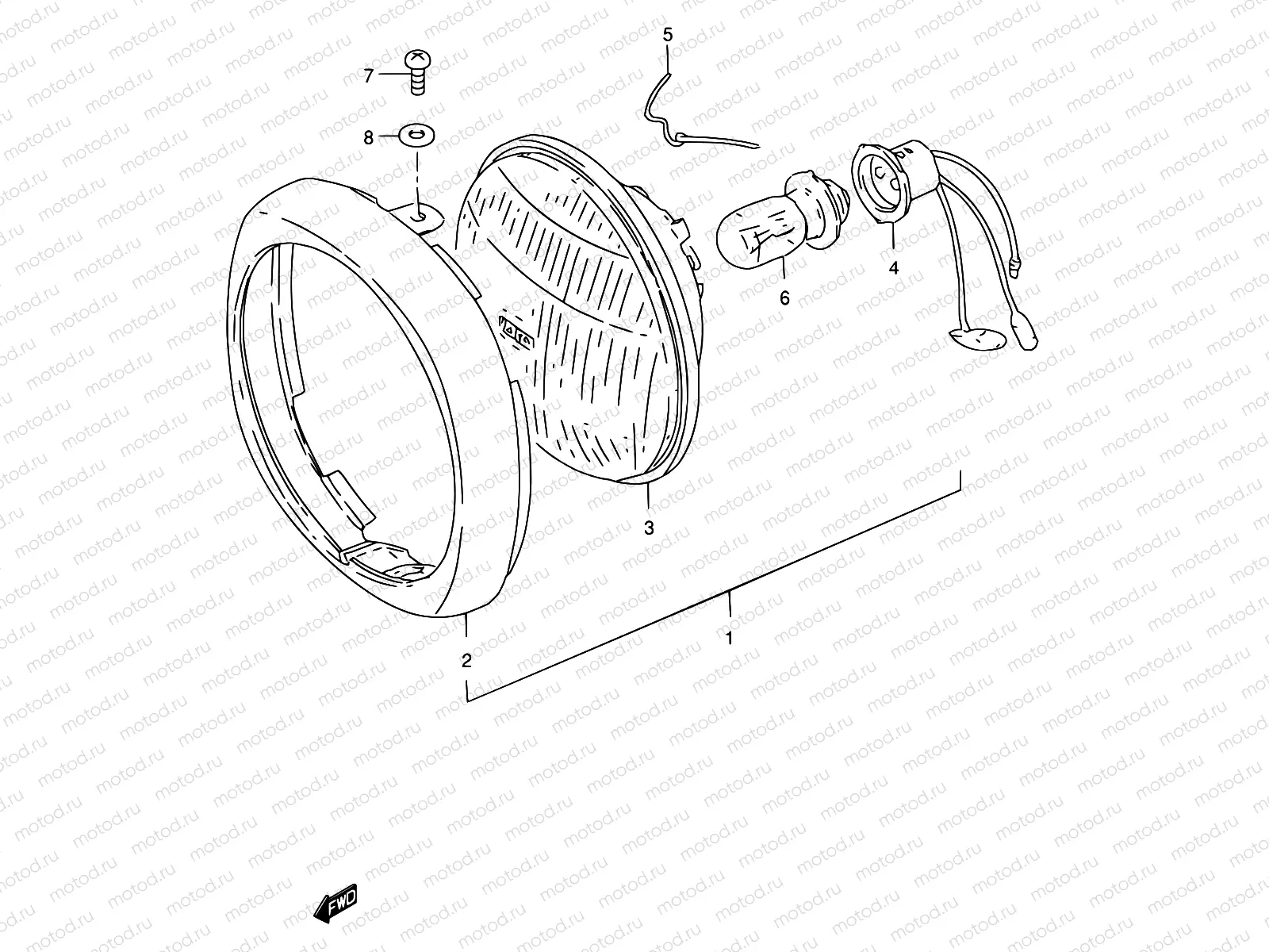 19 - HEADLAMP