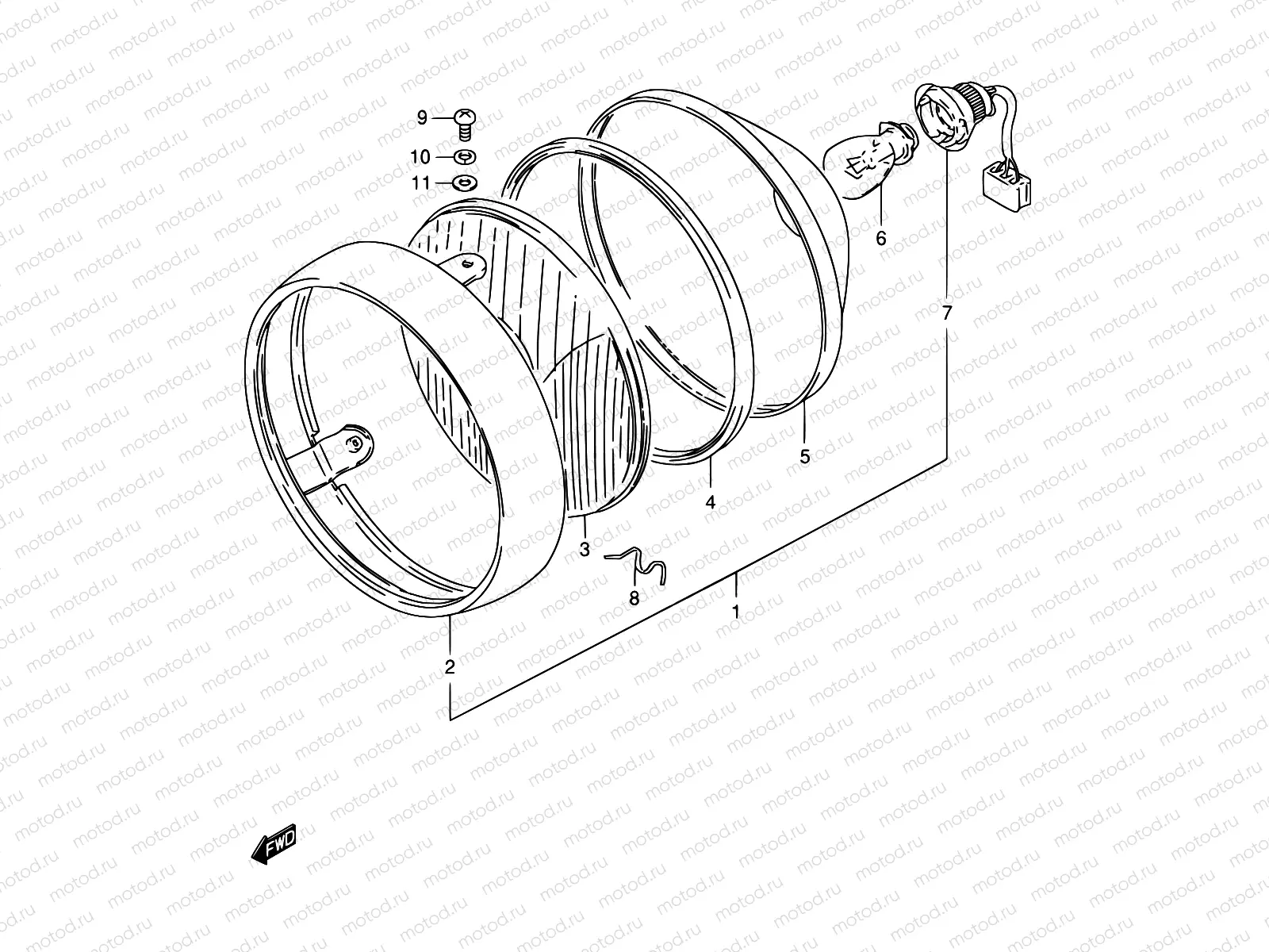 19 - HEADLAMP