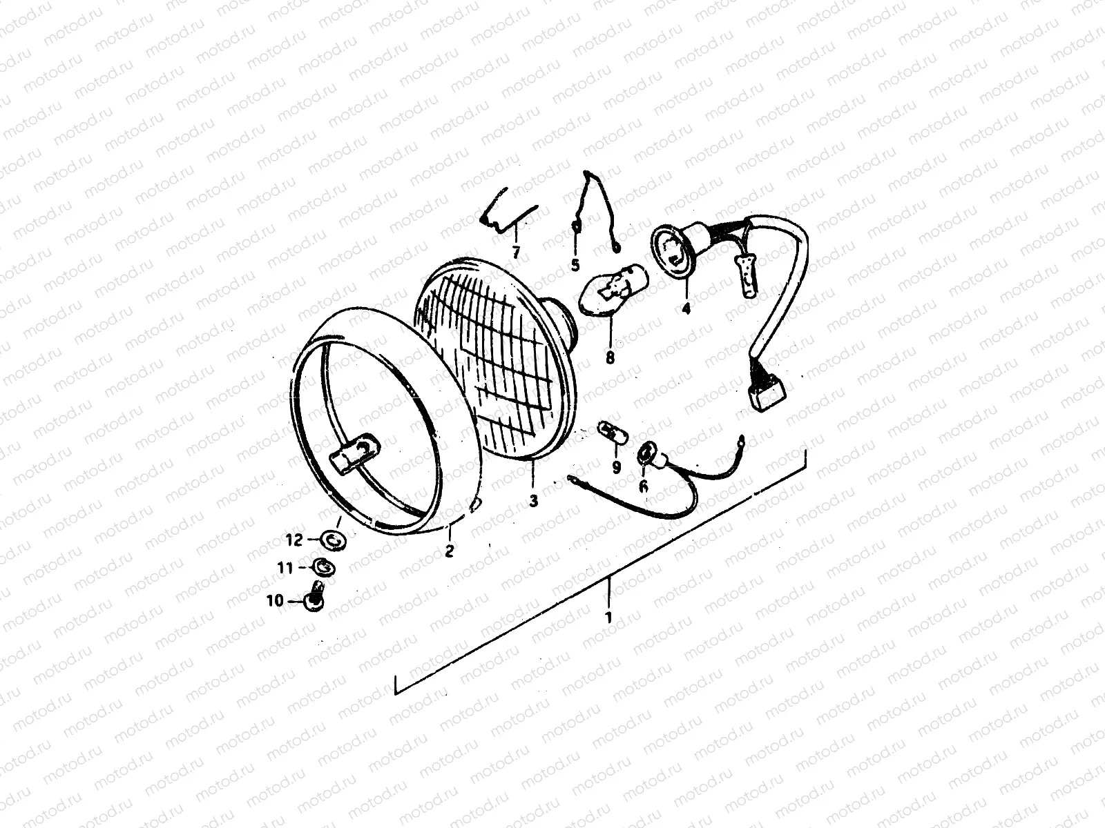 19 - HEADLAMP (E18, E39)